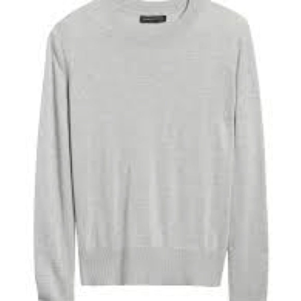 Banana Republic Gray Merino Sweater XL TALL